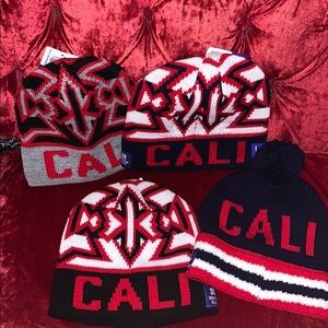 NWT CALI Winter hats 4 styles men
